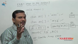 Strings Pointers C Technical Interview Questions and Answers Mr Ramana