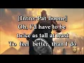Burna boy - twice as tall -Level up Lyrics Video