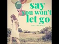 Say You Won't Let Go - Tres Hermanas
