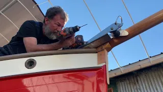 The Beginnings of Making an Anchor Roller for our Mantus Anchor