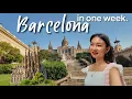 Download Lagu THE MOST COMPLETE WEEK-LONG ITINERARY IN BARCELONA