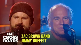 Zac Brown Band \u0026 Jimmy Buffett Perform 'Chicken Fried' 🍗 #TBT | CMT Crossroads