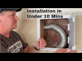 Installation and Review of a Bozzon 14x14 Paintable Drywall Access Panel 8 Sizes Available