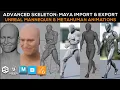 How to Unreal Mannequins MetaHumans rigged with Advanced Skeleton in Autodesk Maya