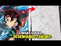Learn How to Draw Tanjiro Kamado s Face Easy Drawing Technique