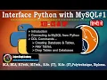 Interface Python with MySQL Python Connector Steps for Connecting SQL DDL Commands12 SC IP