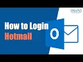 How to login into Hotmail