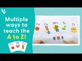 Alphabet Flashcards Activity ideas