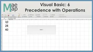 VB 6 Precedence with Operations