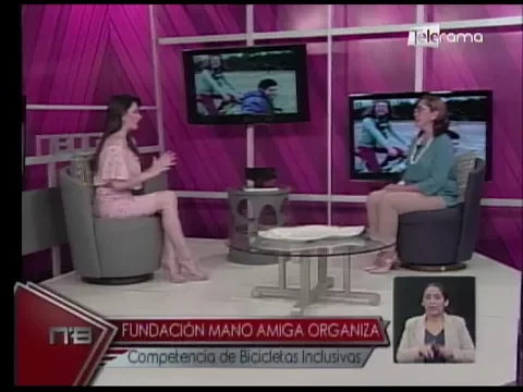 Fundación Mano Amiga organiza competencia de bicicletas Inclusivas