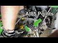 How to Grease Frontier RC2048 Brush Hog John Deere