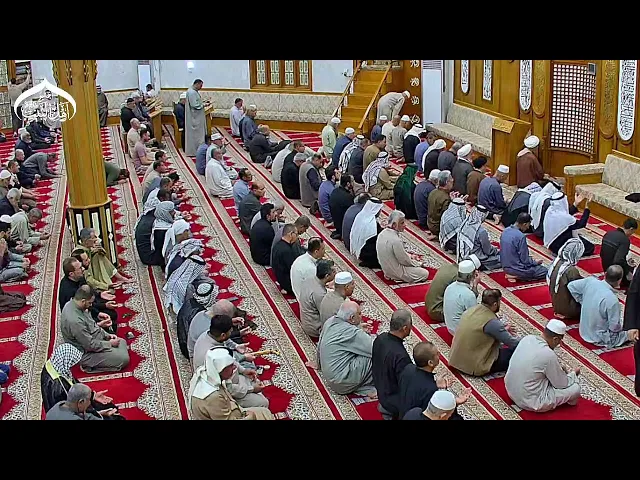 ⁣البث المباشر لصلاة الجماعة في يوم الجمعة