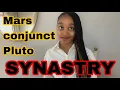 SYNASTRY Mars conjunct Pluto synastry power couple