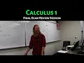 Calculus 1 Final Exam Review