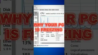 Do you know why windows is freezing