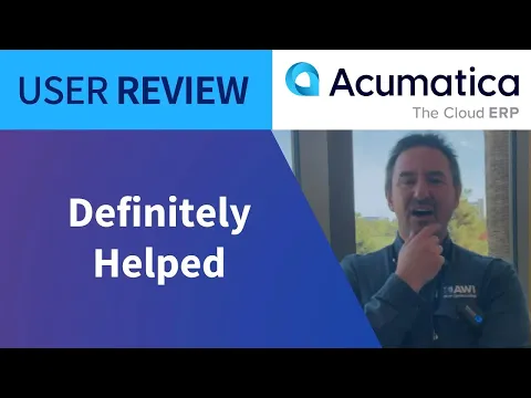 Thumbnail for The Truth from the Manager of Finance & Accounting at Anthratech Western Inc | Acumatica Review