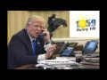 Fake Trump Talks Comey and Healthcare - Host Loses It