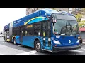 MTA NovaBus LFSA New Flyer XN60 action on the Bx19 Hunts Point