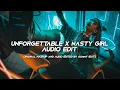 Download Lagu unforgettable x nasty | mashup/audio edit by @gum_mix_9