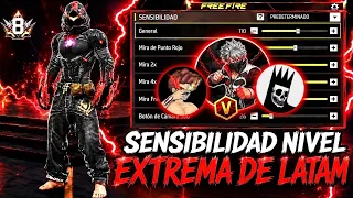 ¡LA MEJOR SENSIBILIDAD 2026👺PARA PEGAR TODO ROJO! DE LOS MEJORES JUGADORES DE LATAM!