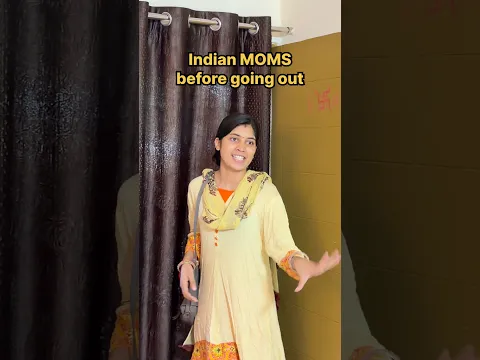 Indian MOMS before going out 😭🤌🏻 #shorts