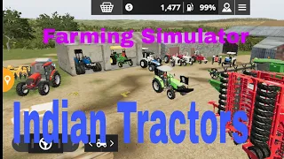fs 20 indian tractors in farming simulator 20 playing solo live viral