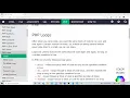 While Do-While and For Loops - PHP ICT Tamil