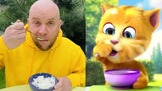 Talking Tom in Real Life [Part 1]