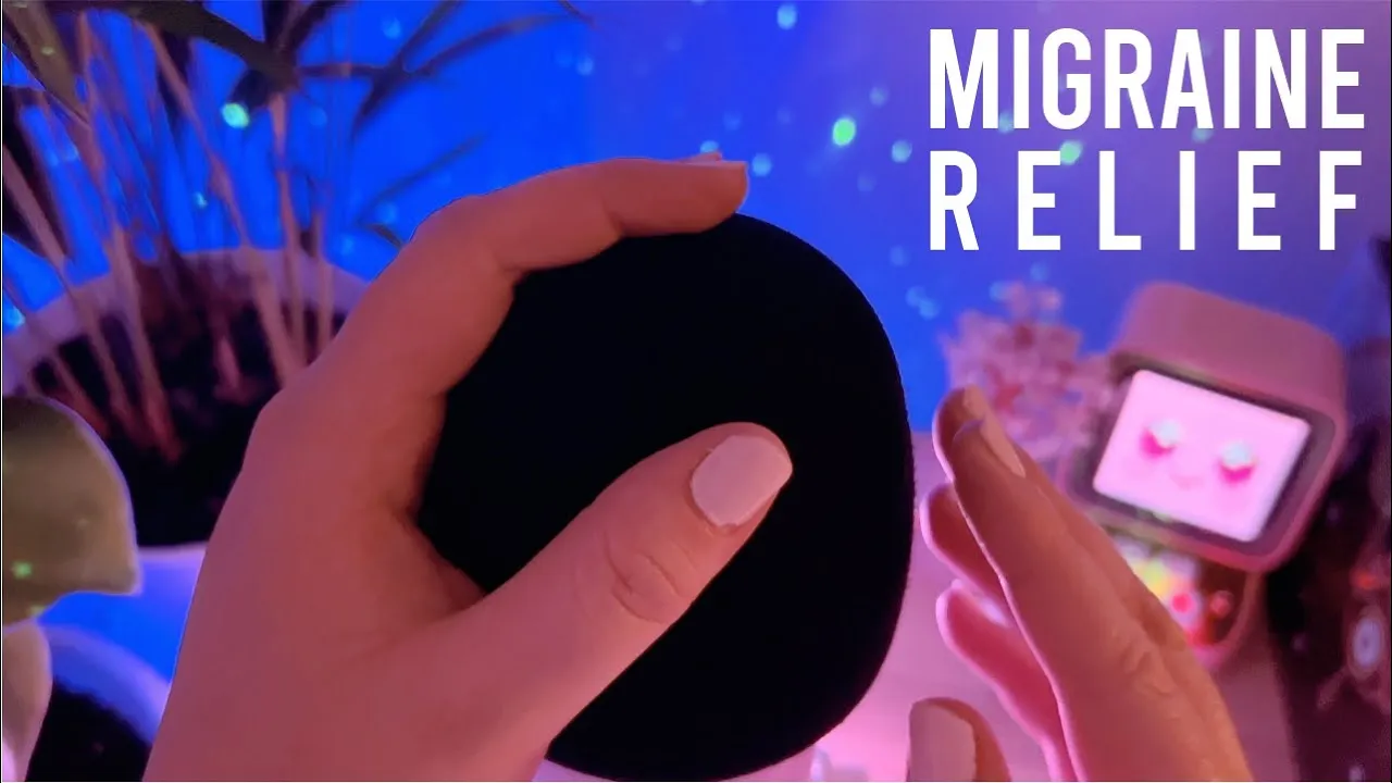 ASMR Migraine Relief [Scalp/Head Massage, Headache Relief] | NO TALKING