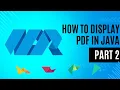 How to Display PDF in Java Part 2 - Pages Bookmarks and Attachments
