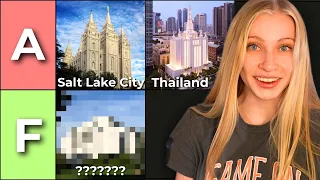 I Ranked Every LDS Temple Tier List
