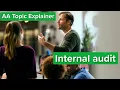 AA Topic Explainer Internal Audit