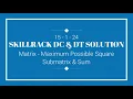 SKILLRACK DAILY CHALLENGE AND DAILY TEST SOLUTION 15-01 C Java Python