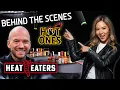 Hot Ones Studio Tour with Sean Evans Wing Tutorial CRAZY Hot Sauce Tasting Heat Eaters