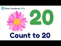 Count to 20 Learn to Count Numbers Khan Academy Kids