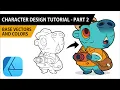 Affinity Designer Tutorial - Tourist Capybara