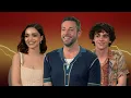 The Shazam Fury of the Gods Cast Reveal Their True Superhero Identities Cast Interview