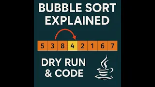Bubble Sort Explained Step-by-Step with Java Example