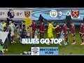 Man City 3-0 West Ham | Matchday vlog | Blues go top