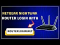 Netgear Nighthawk Mesh Router Login With routerlogin net Web Interface