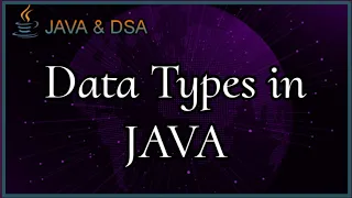 Data types in Java Bangla Part-2