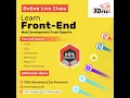 Front-End Development with React JS Course HTML CSS JS Bootstrap React JS React Bootstrap