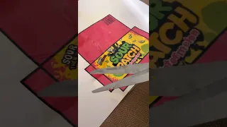 how to make a sour patch paper squishy