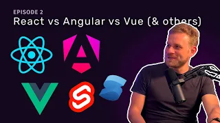 React vs Angular vs Vue vs Svelte vs SolidJS E2 Code Curiosity Podcast