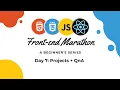 Front End Marathon Day 7 - Projects