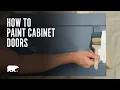 BEHR Paint How to Paint Cabinet Doors