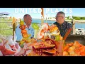 TOO MUCH LOBSTER Gary Falls In LOVE with CAPE COD Life Clambake Bloody Mary Lobster Roll