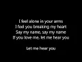 David Guetta feat. Bebe Rexha + J Balvin - Say my name LYRICS