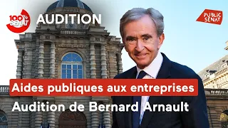 Aides publiques aux entreprises : audition de Bernard Arnault