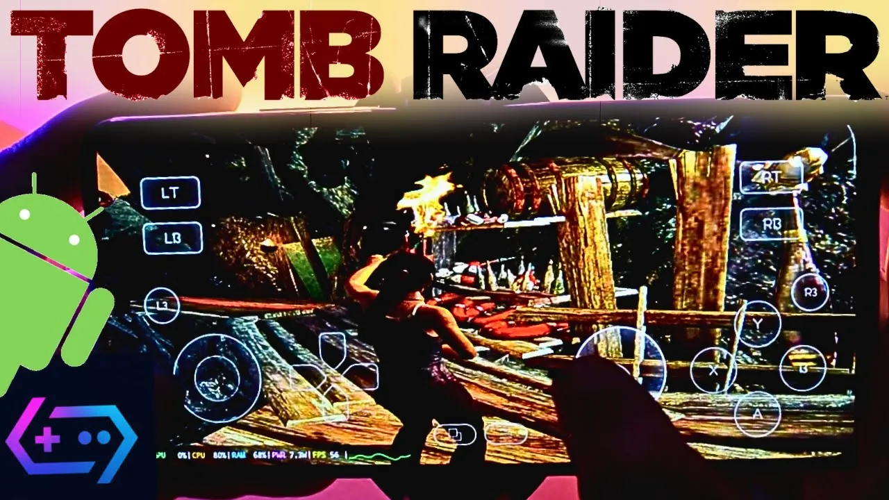 Tomb Raider - Gamehub Lite Emulator Android | Best Windows Emulator - 2025